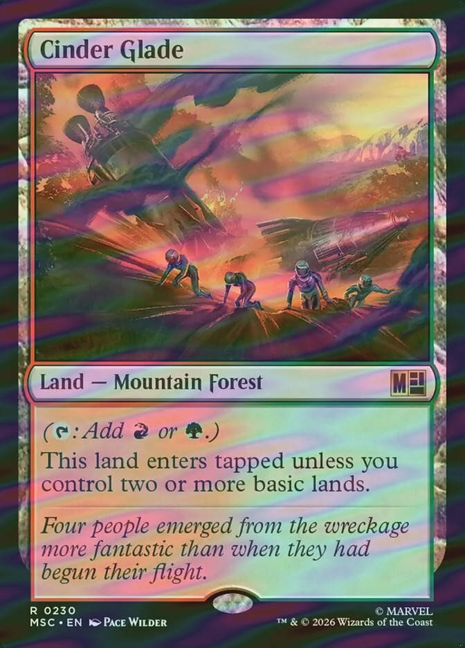 Cinder Glade (MSC) (230) / Surge Foil