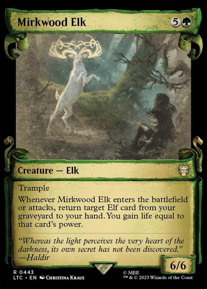 Mirkwood Elk (LTC) (443) / Showcase