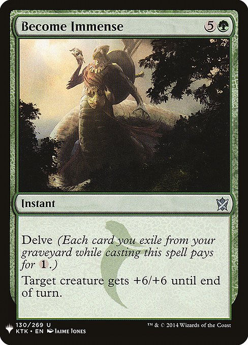 Become Immense (PLST) (KTK-130)
