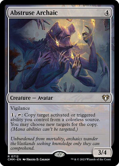 Abstruse Archaic (cmm) (Commander Deck)