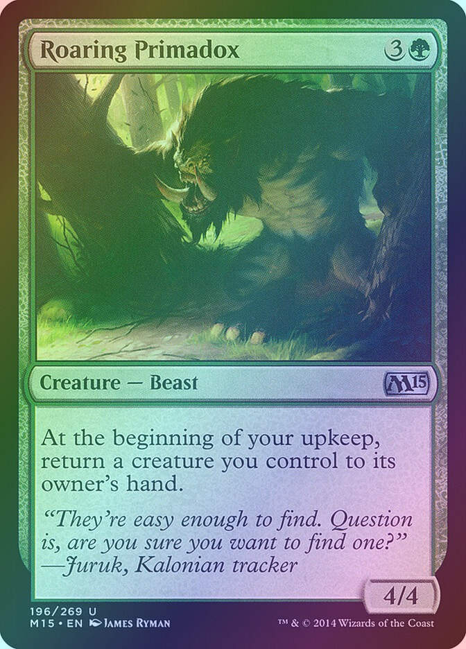 Roaring Primadox (M15) (196) / Foil