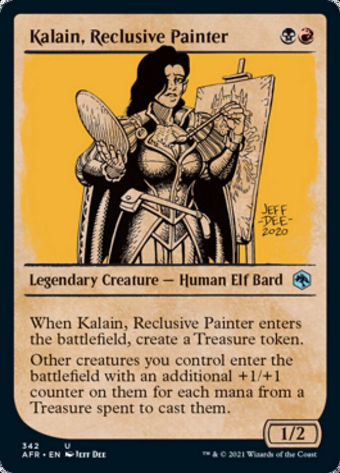 Kalain, Reclusive Painter (AFR) / Showcase