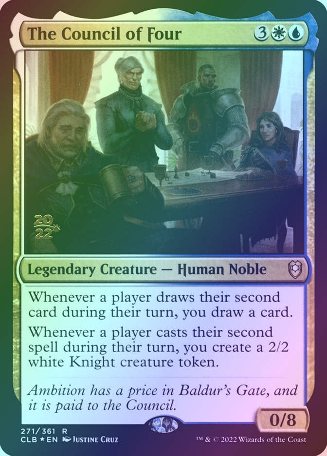 The Council of Four (PCLB) (271s) / Foil