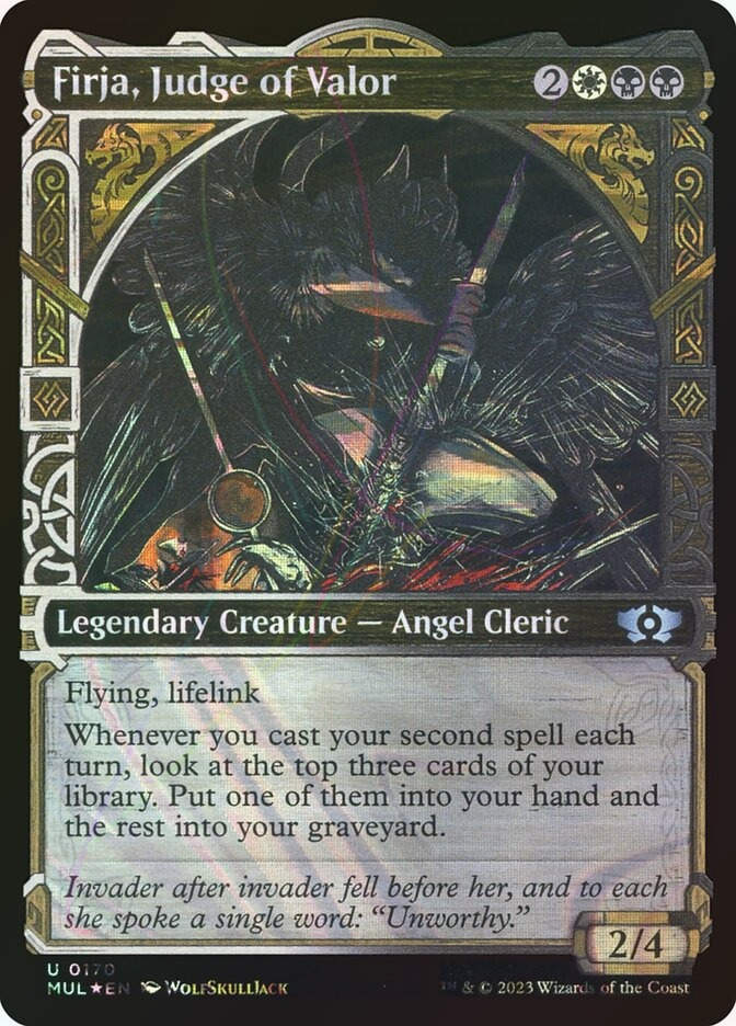Firja, Judge of Valor (MUL) (170) / Showcase / Halo Foil