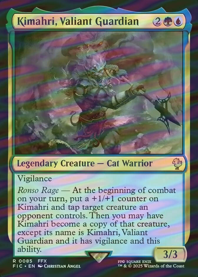 Kimahri, Valiant Guardian (FIC) (85) / Surge Foil