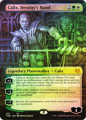 Calix, Destiny's Hand (THB) (257) / Borderless / Foil