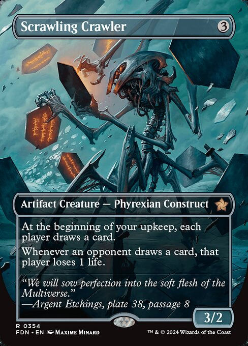 Scrawling Crawler (FDN) (354) / Borderless