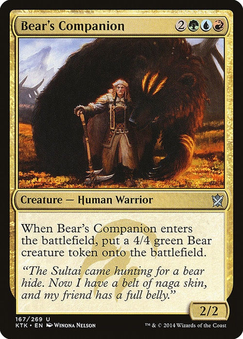 Bear's Companion (KTK)