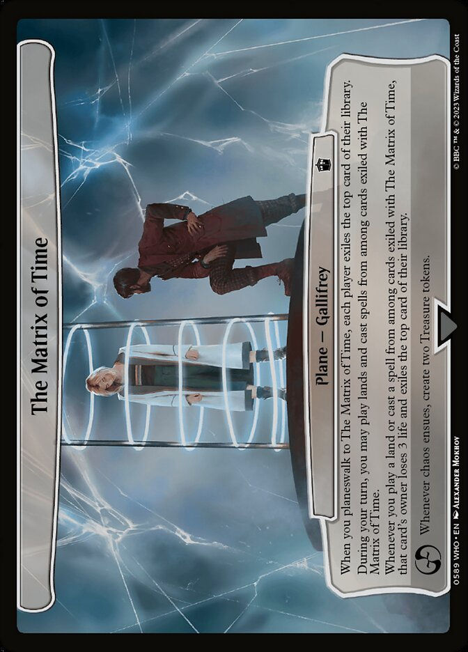 The Matrix of Time (WHO) (589) / Planar Cards