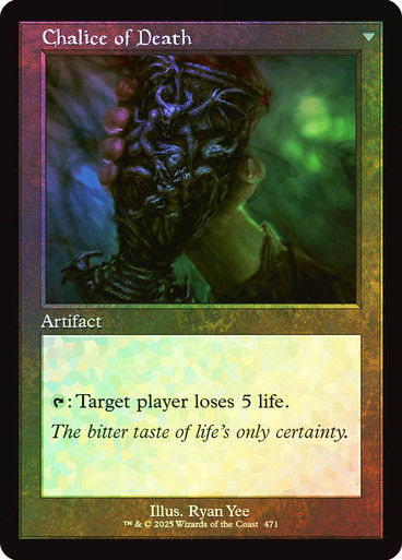 Chalice of Life // Chalice of Death (INR) (471) / Foil Retro — cara 2 de 2