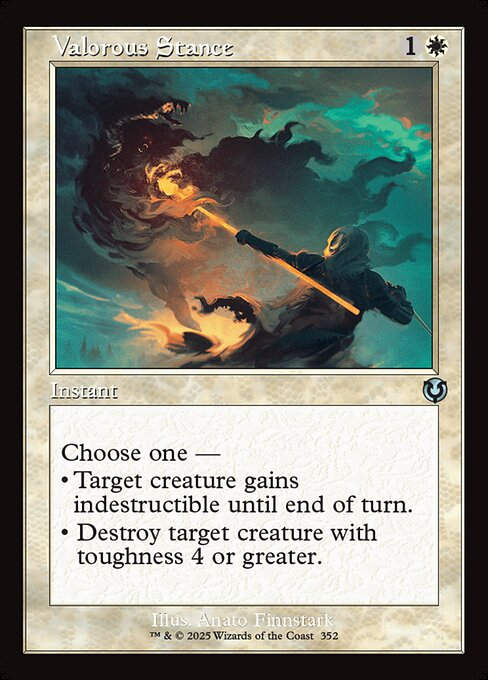 Valorous Stance (INR) (352) / Retro Frame