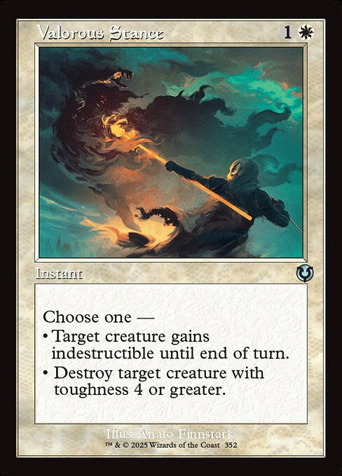 Valorous Stance (INR) (352) / Retro Frame