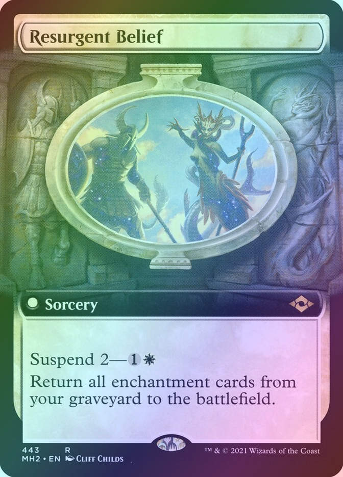 Resurgent Belief (MH2) (443) / Extended Art / Foil