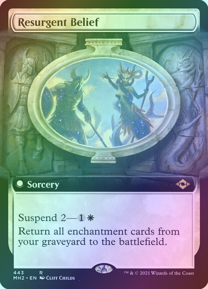 Resurgent Belief (MH2) (443) / Extended Art / Foil