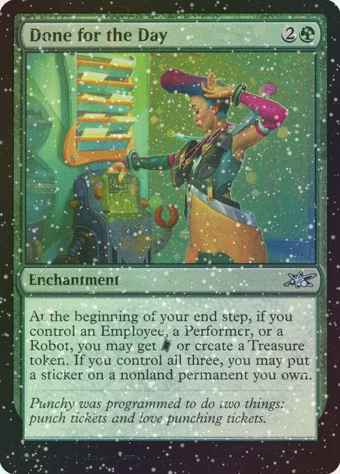 Done for the Day (UNF) (422) / Galaxy Foil