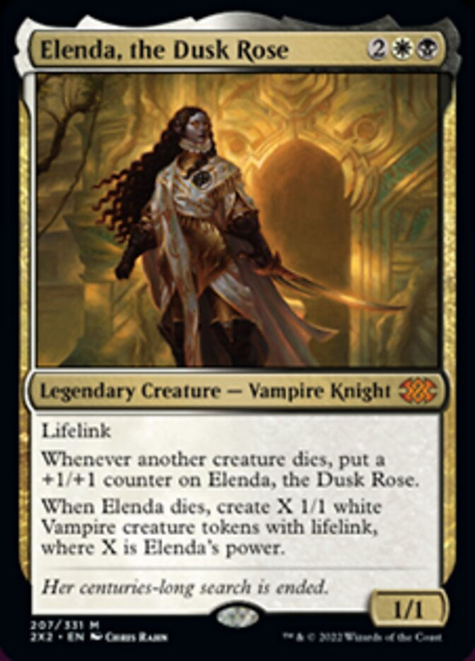 Elenda, the Dusk Rose (2X2)