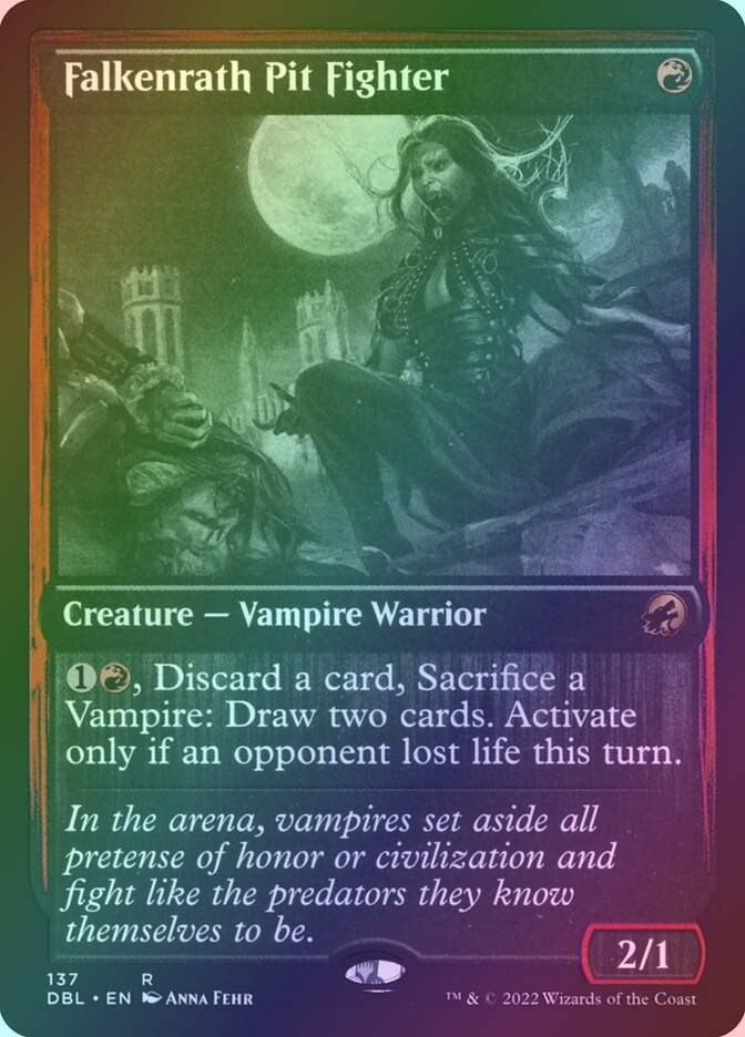 Falkenrath Pit Fighter (DBL) (137) / Foil