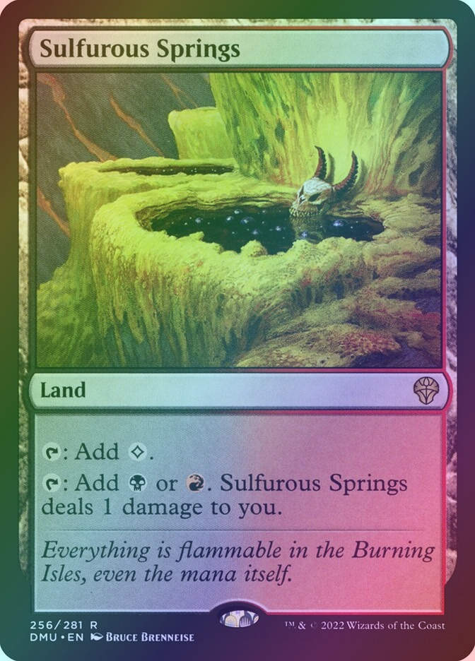 Sulfurous Springs (DMU) (256) / Foil
