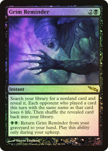 Grim Reminder (MRD) (66) / Foil