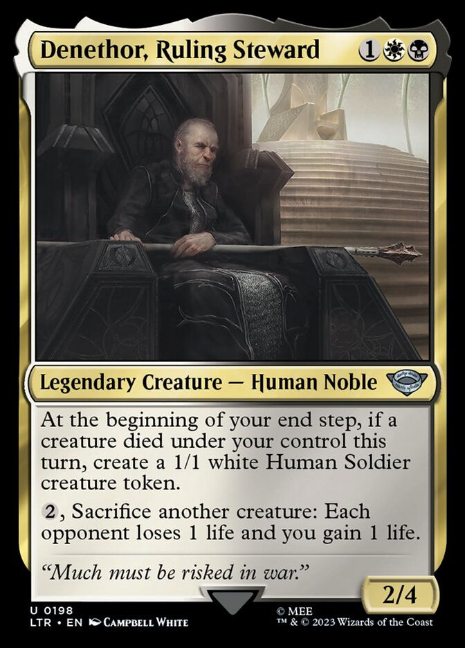 Denethor, Ruling Steward (LTR) (198)
