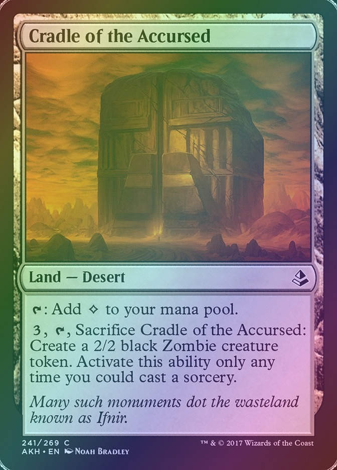 Cradle of the Accursed (AKH) (241) / Foil