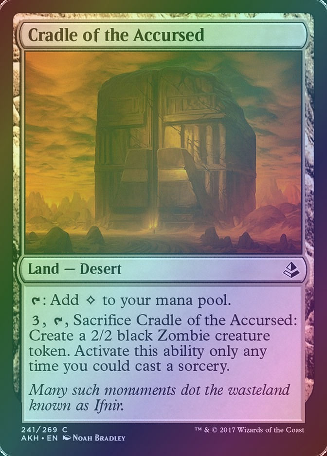 Cradle of the Accursed (AKH) (241) / Foil