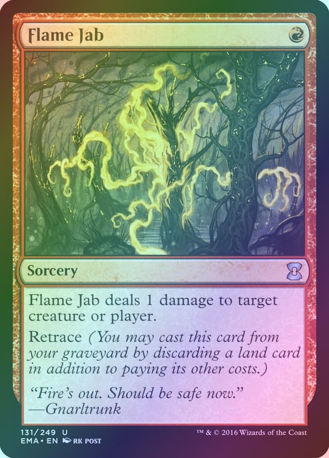 Flame Jab (EMA) (131) / Foil