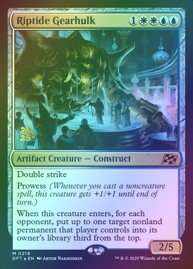 Riptide Gearhulk (PDFT) (219s) / Foil