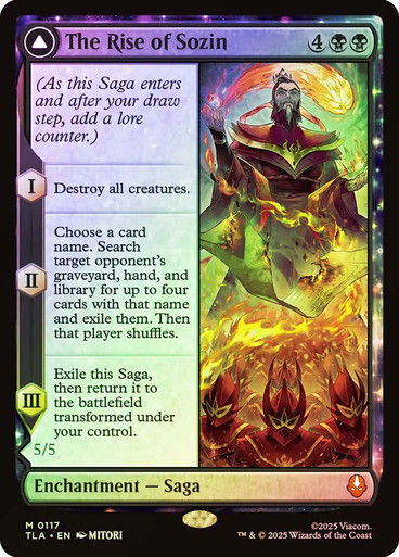 The Rise of Sozin // Fire Lord Sozin (TLA) (117) / Foil — cara 1 de 2