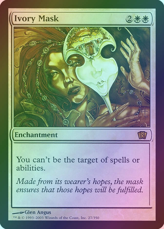 Ivory Mask (8ED) (27★) / Foil