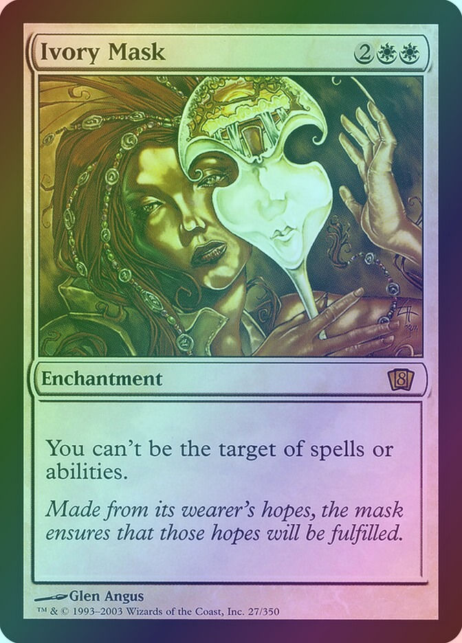 Ivory Mask (8ED) (27★) / Foil