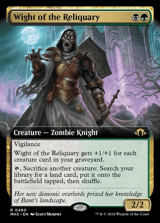 Wight of the Reliquary (MH3) (460) / Extended Art