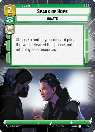Spark of Hope (Hyperspace) (SHD_#374) / Foil