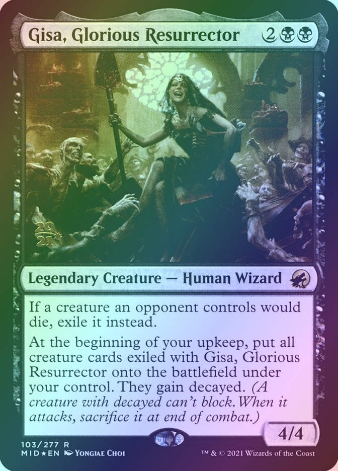 Gisa, Glorious Resurrector (PMID) (103s) / Foil
