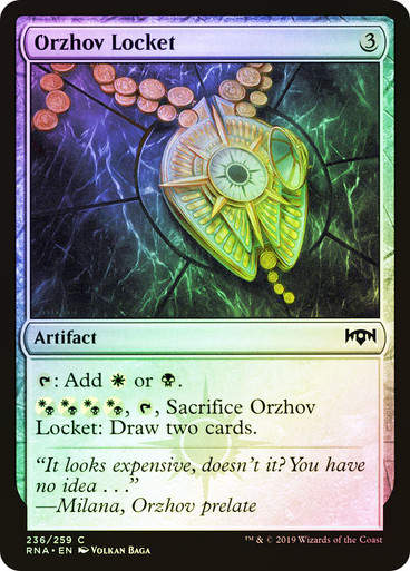 Orzhov Locket (RNA) (236) / Foil