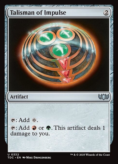 Talisman of Impulse (TDC) (332)