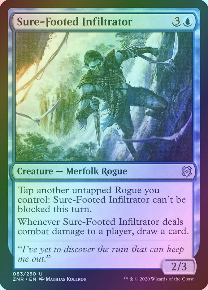 Sure-Footed Infiltrator (ZNR) (83) / Foil
