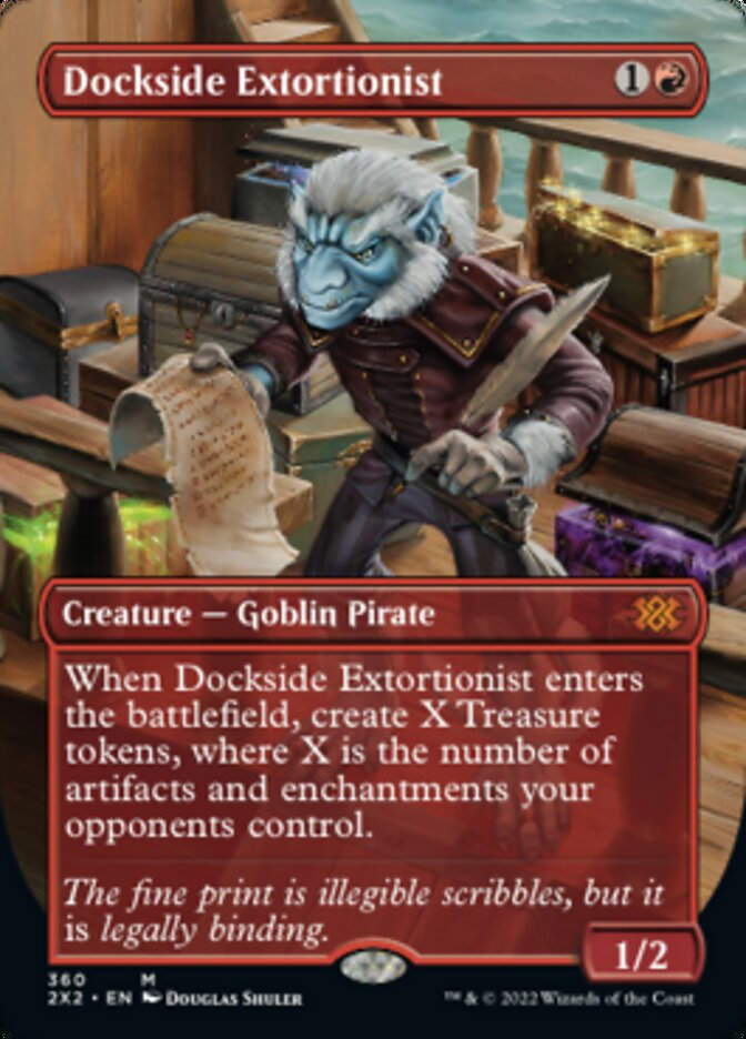 Dockside Extortionist (2X2) / Borderless