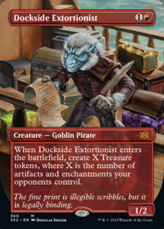 Dockside Extortionist (2X2) / Borderless