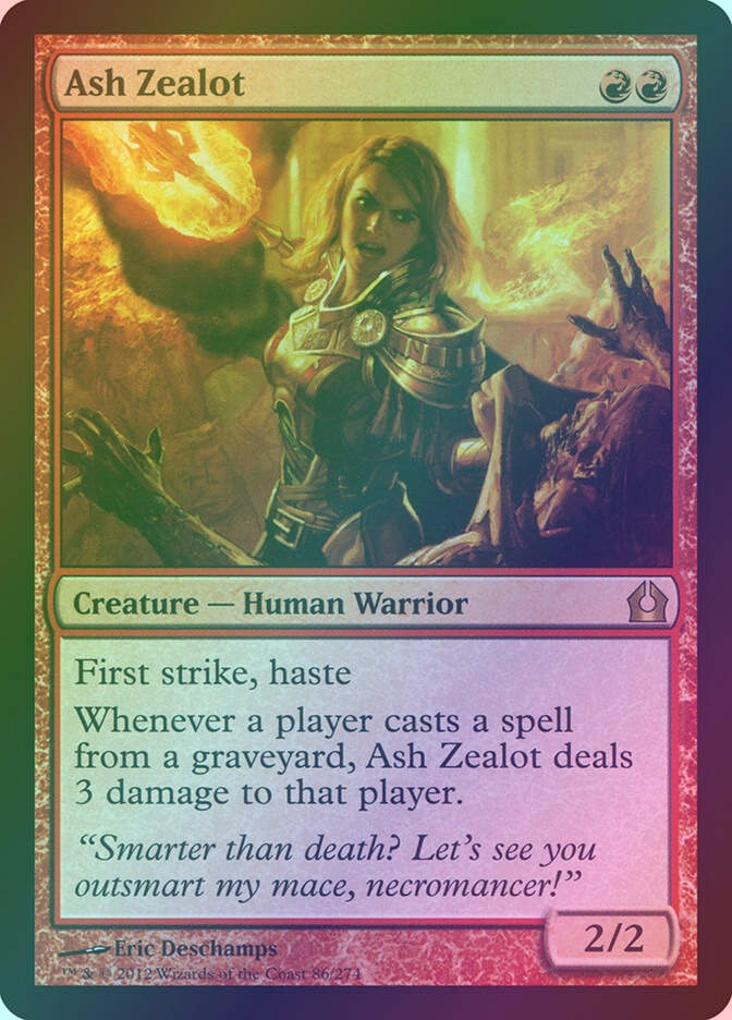 Ash Zealot (RTR) (86) / Foil