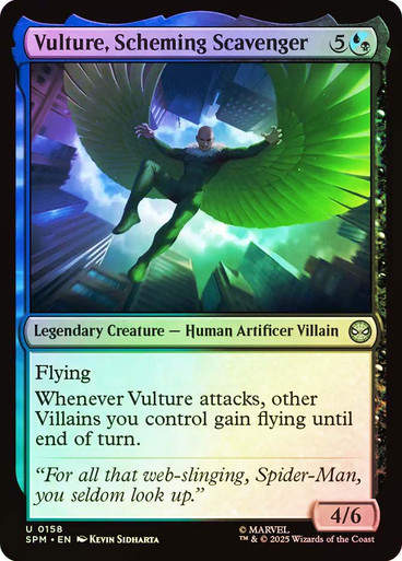 Vulture, Scheming Scavenger (SPM) (158) / Foil