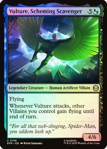 Vulture, Scheming Scavenger (SPM) (158) / Foil