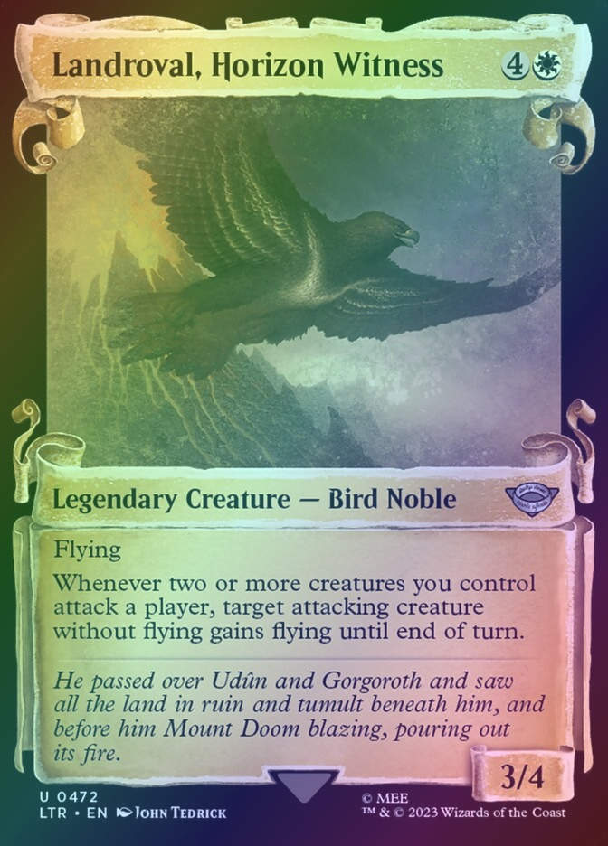 Landroval, Horizon Witness (LTR) (472) / Showcase / Foil