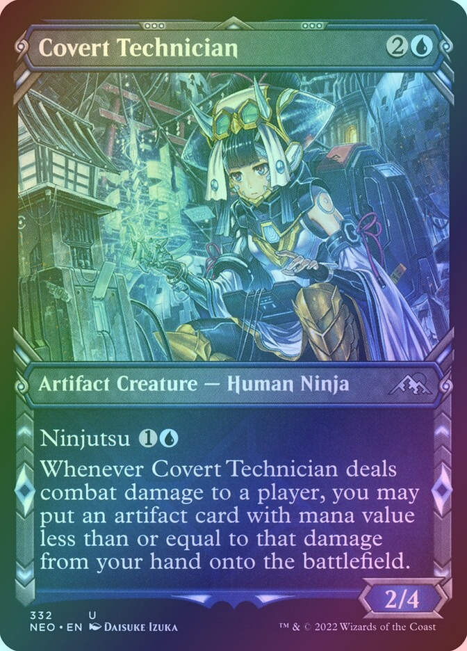 Covert Technician (NEO) (332) / Showcase / Foil