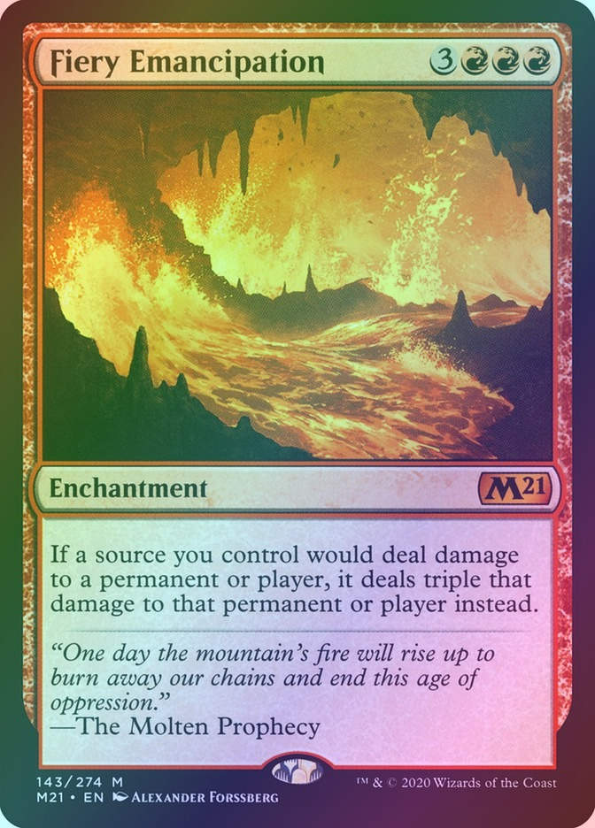 Fiery Emancipation (M21) (143) / Foil