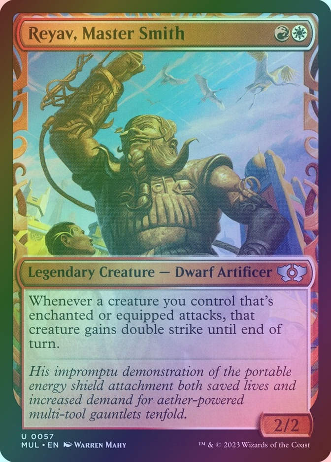 Reyav, Master Smith (MUL) (57) / Showcase / Foil
