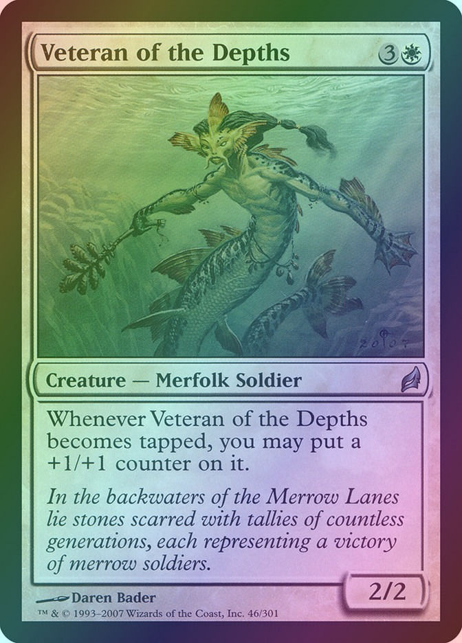 Veteran of the Depths (LRW) (46) / Foil