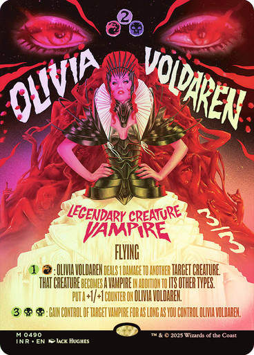Olivia Voldaren (INR) (490) / Foil / Showcase