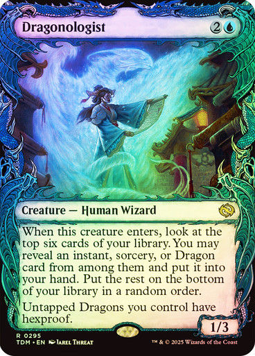 Dragonologist (TDM) (295) / Foil / Showcase