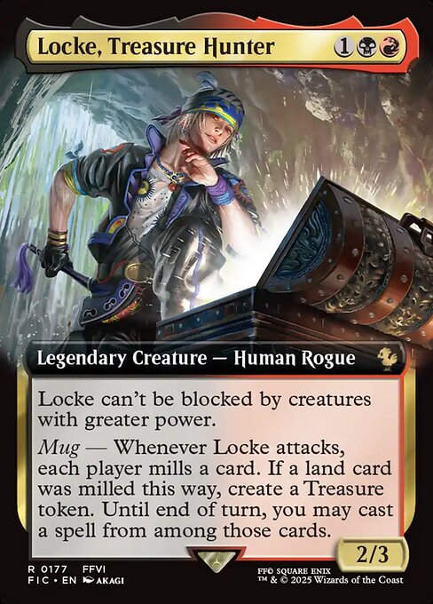Locke, Treasure Hunter (FIC) (177) / Extended Art
